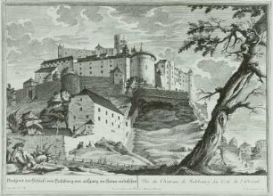 Prospekt des Schlosses zu Salzburg