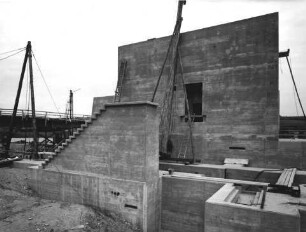 Wehrbaustelle Hohenfeld-Kitzingen/Main
