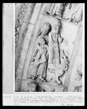 Südportal, 4. Archivolte links, 6. Zone: Bethlehemitischer Kindermord