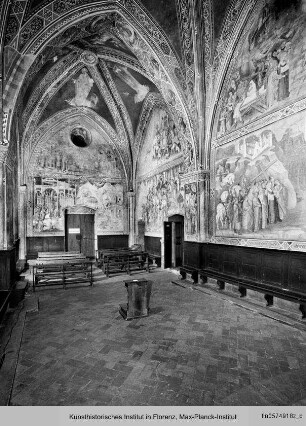 Ausmalung der Cappella della Croce