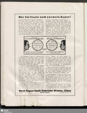 Neue Augen-Optik Gebrüder Winkler, Zittau