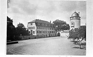 Grund, Peter; Ernsthofen, Modautal; Schloss Ernsthofen - Außenansicht mit Turm