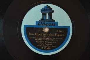 Die Hochzeit des Figaro : Duett des Grafen Almaviva und der Susanne: So lang' hab' ich geschmachtet / (Mozart)