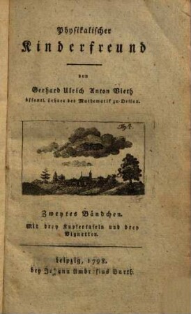 Physikalischer Kinderfreund, 2