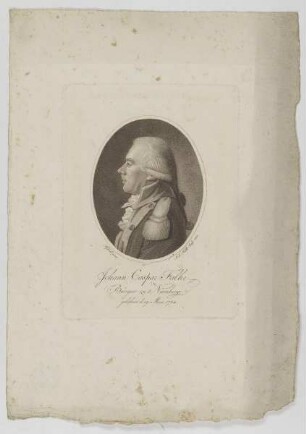 Bildnis des Johann Caspar Falke