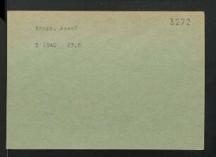 Knopp, Josef