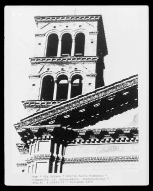 Santa Pudenziana — Campanile