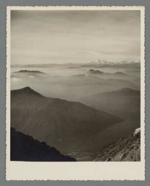 Ansicht des Monte Generoso