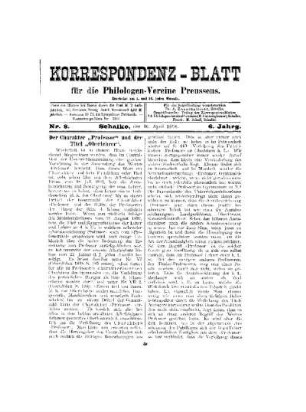 Der Charakter "Professor" und der Titel "Oberlehrer"