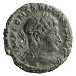 Münze, Follis, Aes 3, 313 - 315 n. Chr.