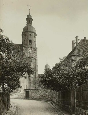 Dippoldiswalde, Stadtkirche : Dippoldiswalde. Stadtkirche von Norden gesehen