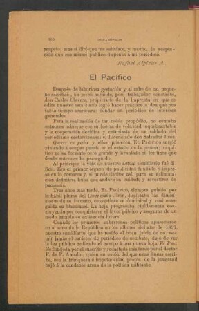 El Pacífico
