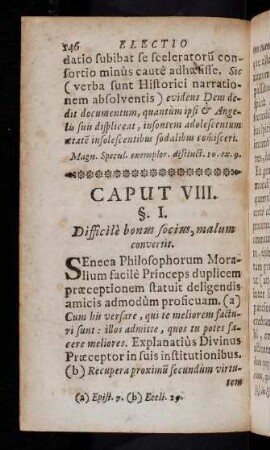 146-169, Caput VIII.