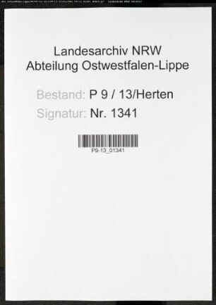 Sterberegister Standesamt Herten
