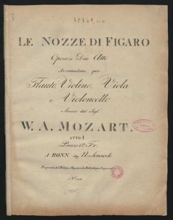 Atto 1: Le Nozze Di Figaro