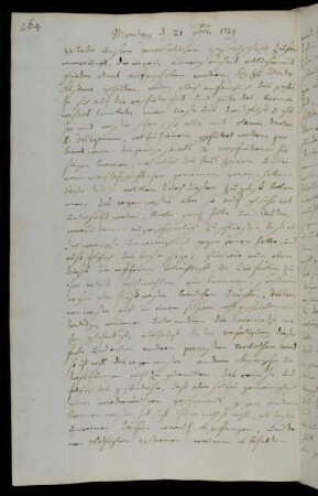 Montag d 21 9bris 1729