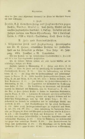 2. Zeit- und Vereinsschriften