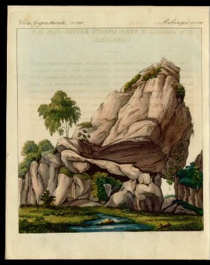Der angeblich versteinerte Reuter von Fontainebleau.