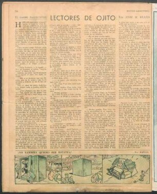Lectores de ojito : El cuento humorístico