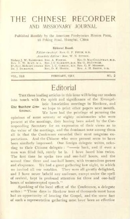 No. 2. February, 1911