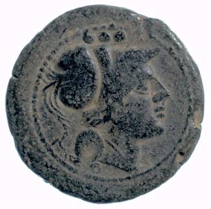 Münze, Triens, 211 - 210 v. Chr.