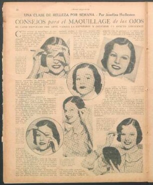 Consejos para el maquillage de los ojos : Una clase de belleza por semana