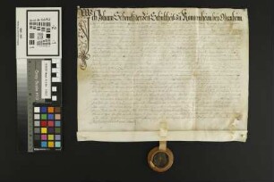 Köngernheim (Gau-Köngernheim): Schuldverschreibung des Johann Schenk zu [Gau-]Köngernheim über 150 fl. an Johann Imehorn in Odernheim