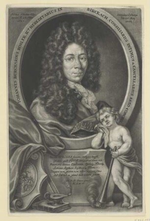 Bildnis des Johann Burkhard Rosler
