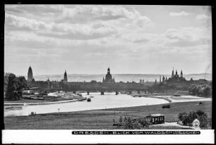 Dresden, Blick vom Waldschlösschen