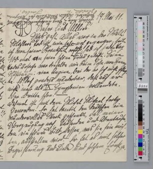 Brief an Alice Bensheimer