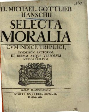 Selecta Moralia
