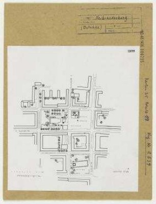 Stadtplanung. Neubrandenburg