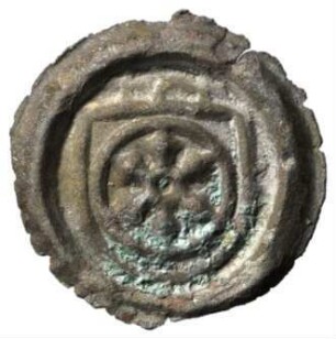 Fundmünze, Hohlpfennig, nach 1450