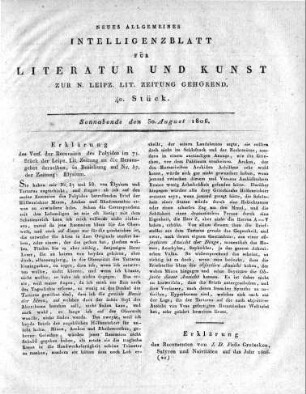 1806-08-30 : 40. Stück