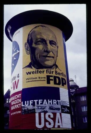 Wahlplakat FDP 24.2.67.