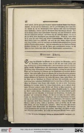 Vierter Theil