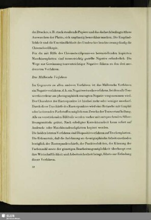 Das Müllersche Verfahren