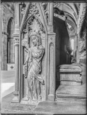 Dom: Chorgestühl, Kunigunde