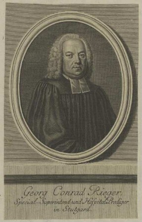 Bildnis des Georg Conrad Rieger