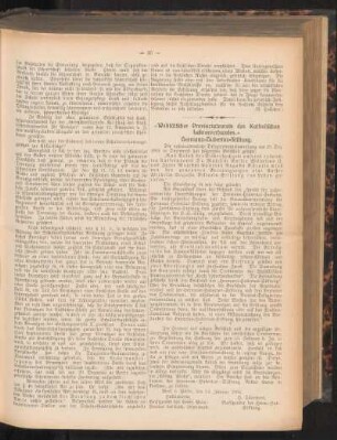 "Westfälischer Provinzialverein des Katholischen Lehrerverbandes." Hermann-Hubertus-Stiftung