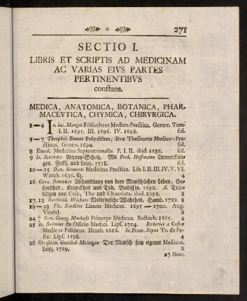 271-294, Medica, Anatomica, Botanica, [...]