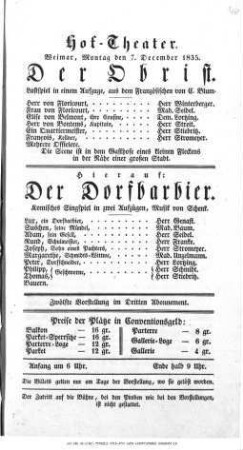 Der Obrist