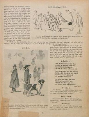 "Jubiläumsausgabe 1923" "Im Haß"