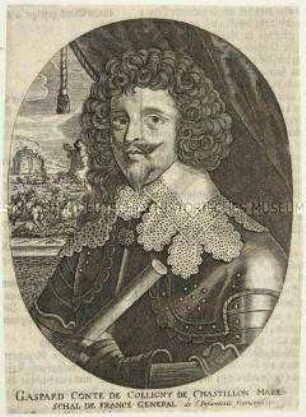 Porträt des französischen Marschalls Gaspard III de Coligny