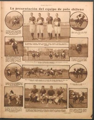La presentación del equipo de polo chileno [Fotografías]