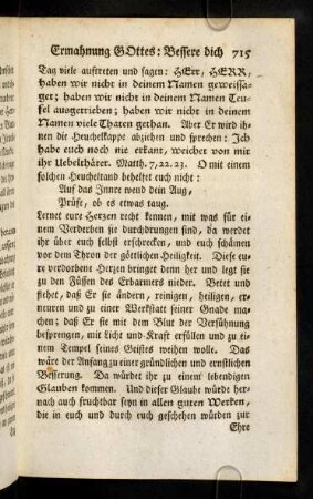 715-724, Lernet eure Herzen recht kennen, mit was fuer einem ...