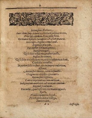 Collegium Electorale, de eligendo romanorum Imperatore