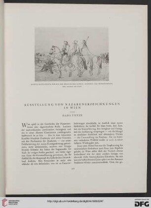 Ausstellung von Nazarenerzeichnungen in Wien