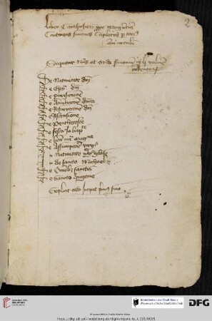 Henricus de Calcar, Sermones capitulares