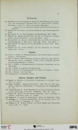 Bänder (Nr. 915-921)